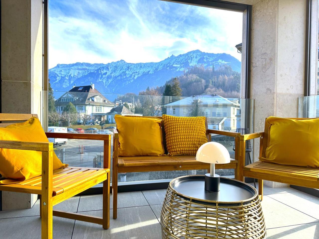 Swisshut Modern 5Min Interlaken West Station - Apart. Rugen 2 Villa Exterior photo